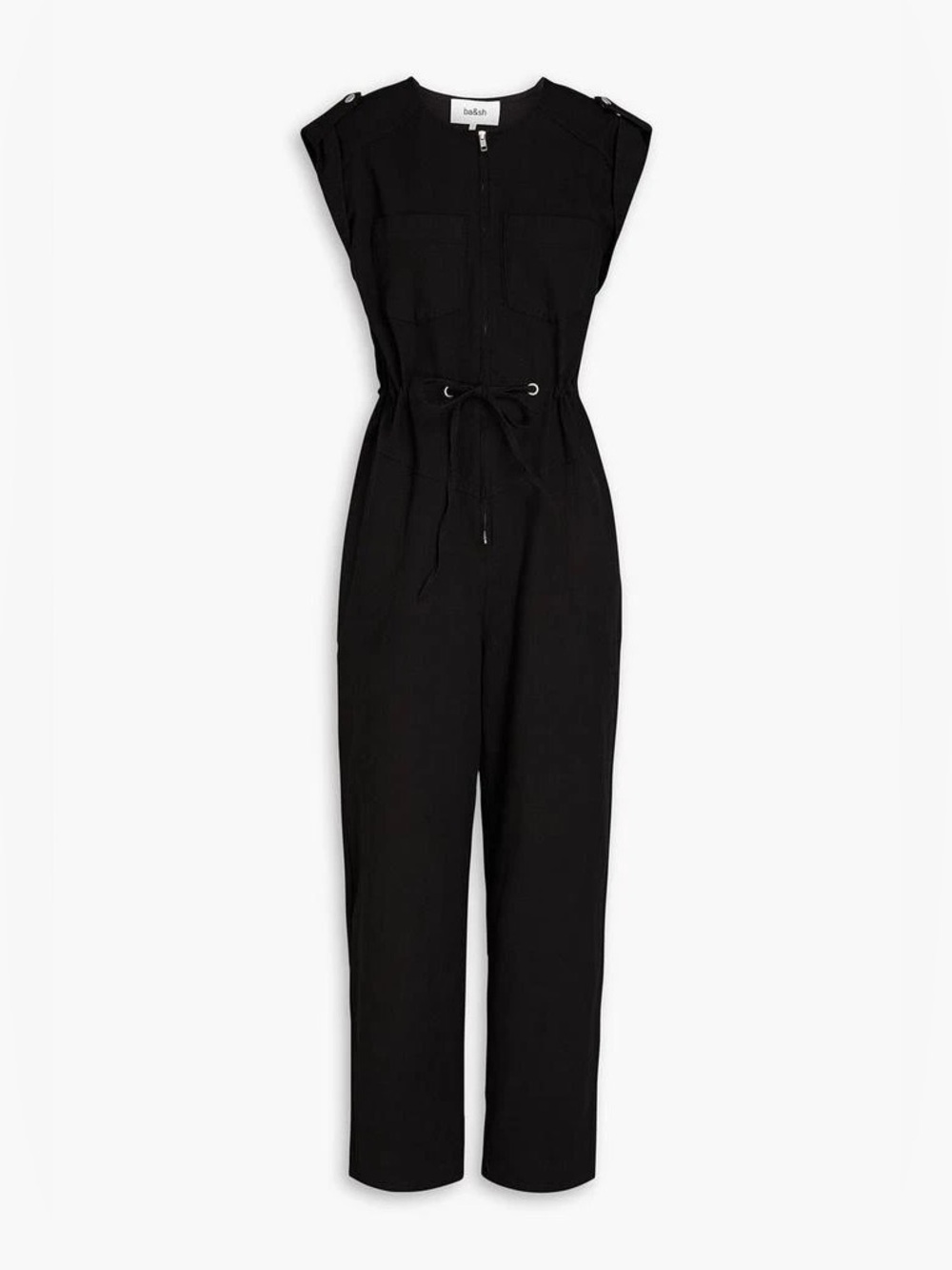 ba&sh Alia cotton-blend canvas jumpsuit - Picture 4 of 9